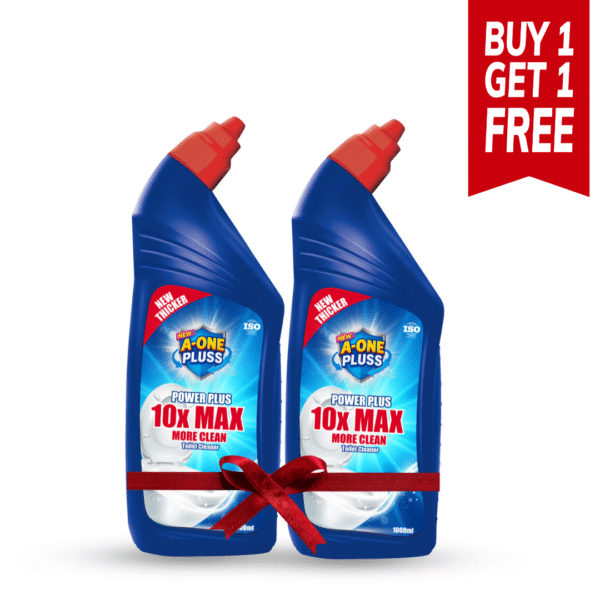 BUY1GET1 FREE A-One Pluss Toilet Cleaner 10X – 1Ltr