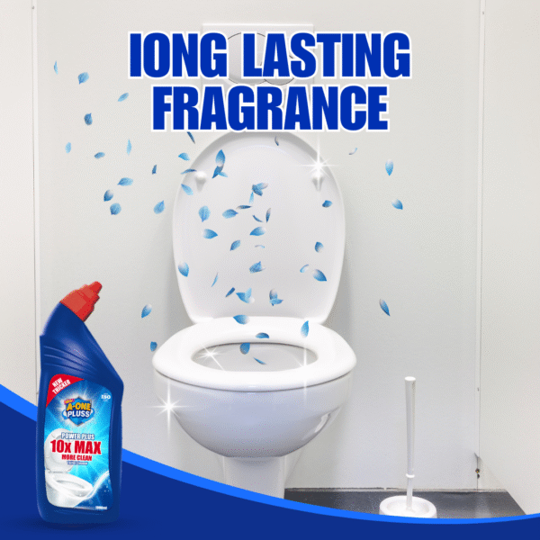 BUY1GET1 FREE A-One Pluss Toilet Cleaner 10X – 1Ltr - Image 4