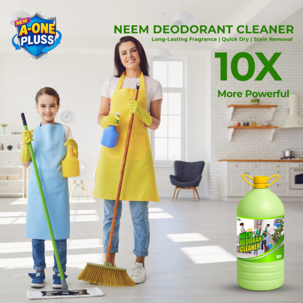 A-One Pluss Neem Deodorant Cleaner – 5 Litre - Image 6