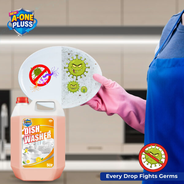 A-One Pluss Dish Washer – 5 Litre - Image 3