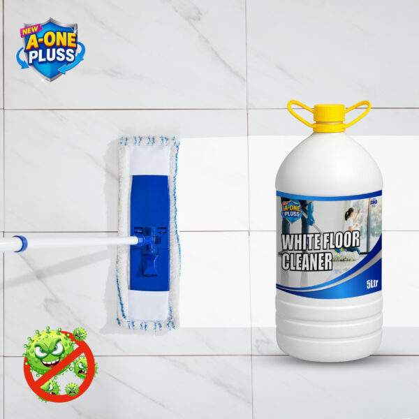 A-One Pluss White Floor Cleaner – 5 Litre - Image 3