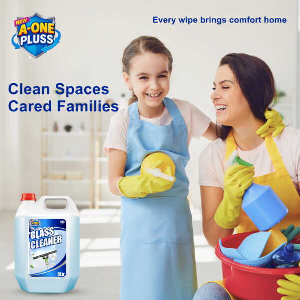 A-One Pluss Glass Cleaner – 5 Litre - Image 6