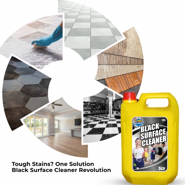 A-One Pluss Black Surface Cleaner – 5 Litre - Image 3